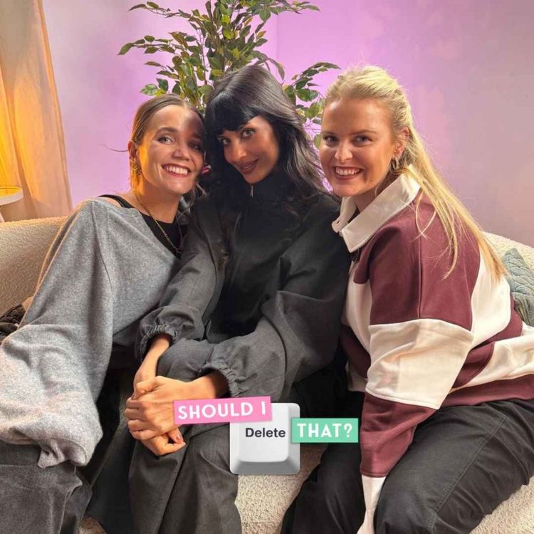 cover art for Jameela Jamil on "The Ozempic Olympics", being unapologetically outspoken and unafraid to be disliked 