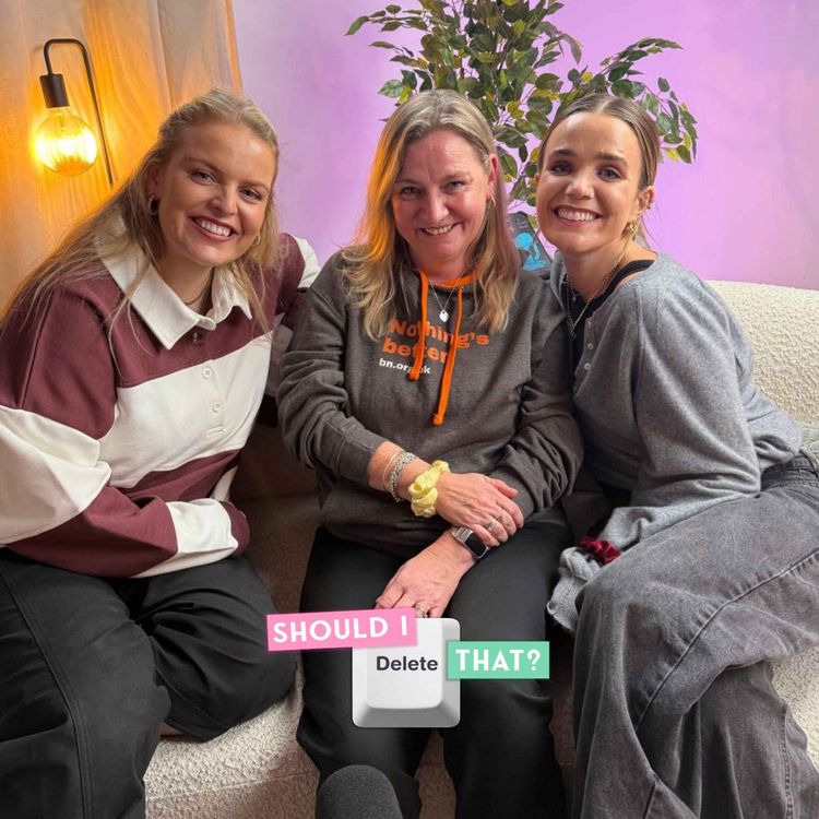 cover art for “We take the bins out naked” - with naturist Helen Berriman