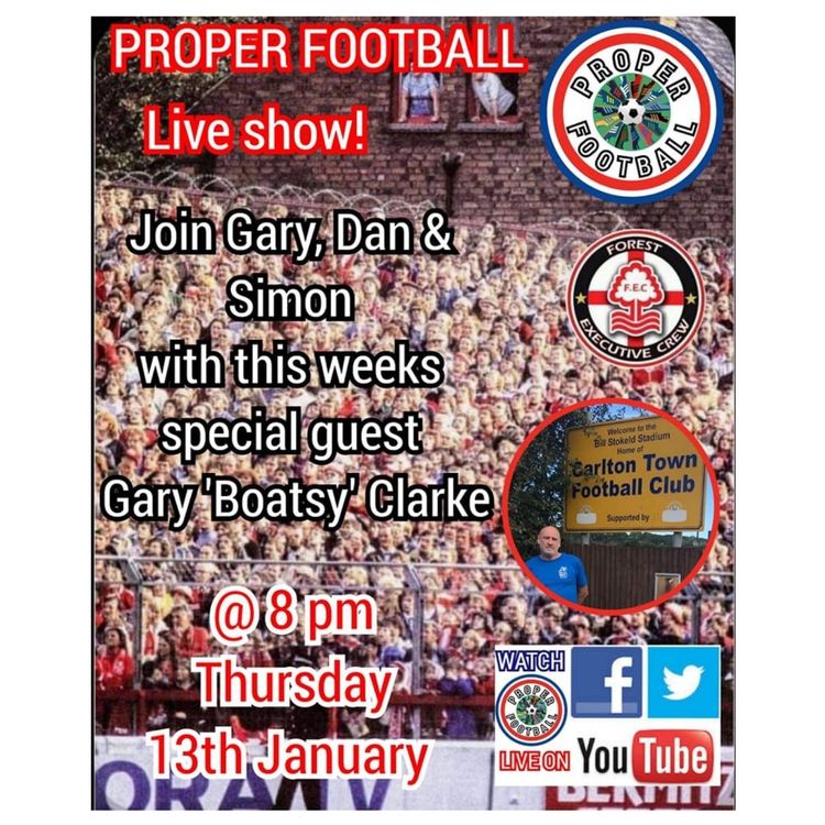 cover art for Proper Football Live Show 4