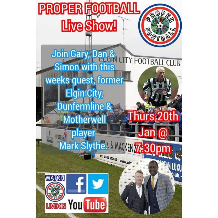 cover art for Proper Football Live Show 5