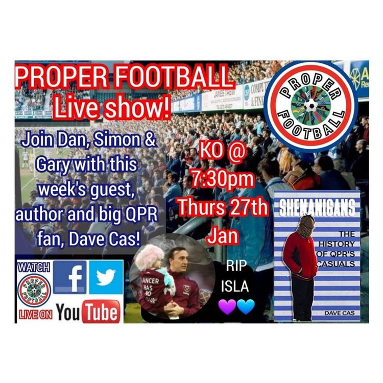 cover art for Proper Football Live Show 6