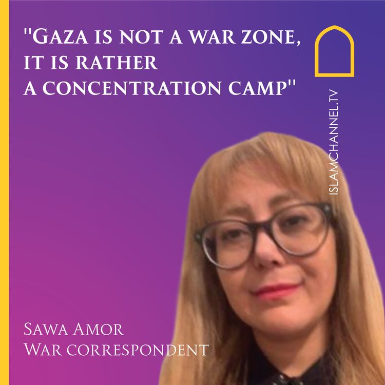 cover art for Acclaimed journalist Salwa Amor on Gaza war