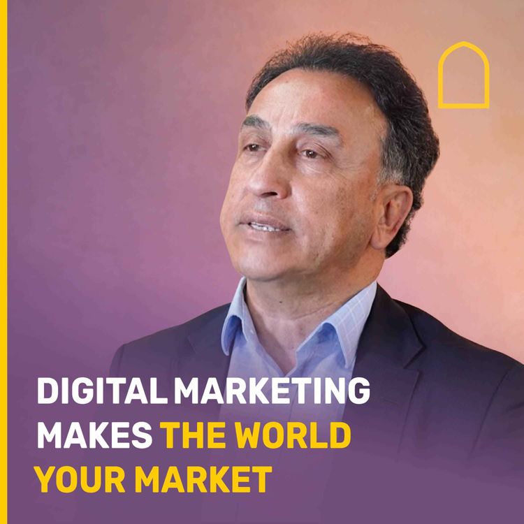 cover art for "Digital marketing makes the world your market"