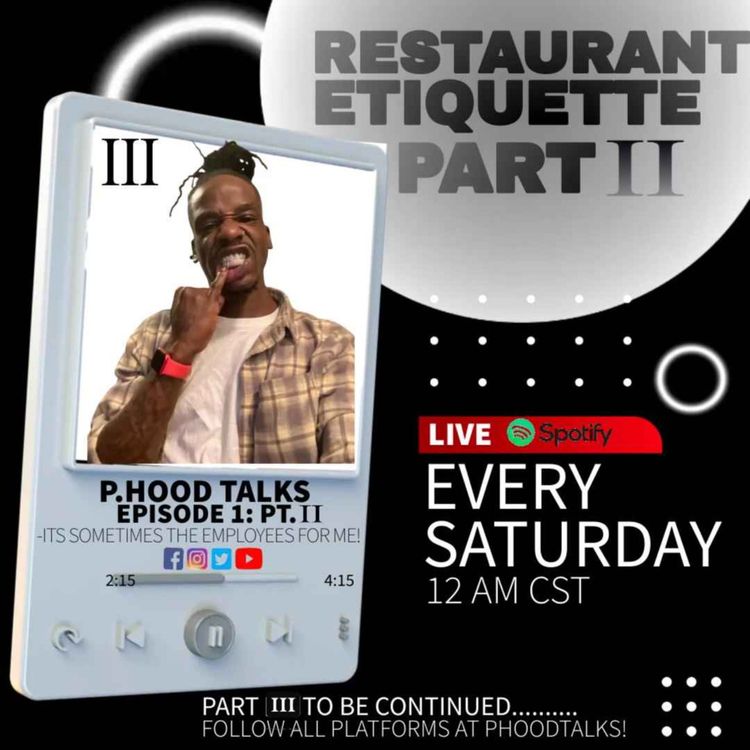 cover art for Restaurant Etiquette Part 2