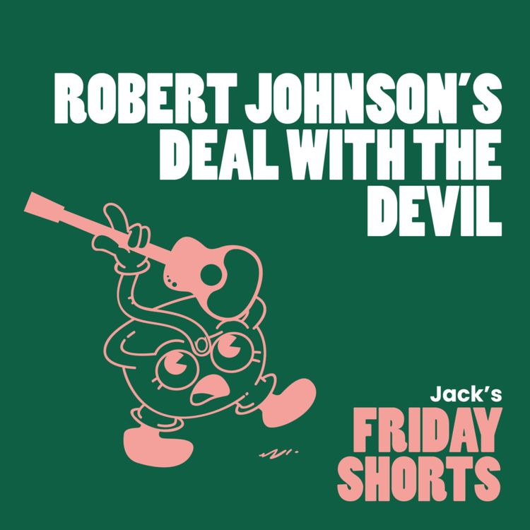 cover art for Robert Johnson's Deal with the Devil