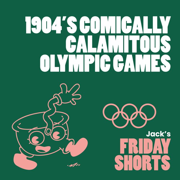 cover art for 1904's Comically Calamitous Olympic Games