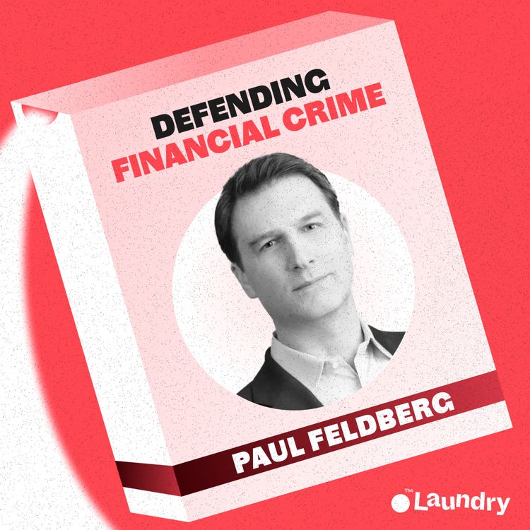 cover art for E119: What you don't know about defending suspects of financial crime