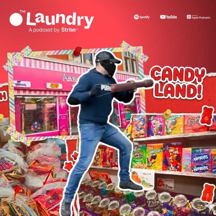 cover art for E145: What American Candy Stores can tell us about money laundering 
