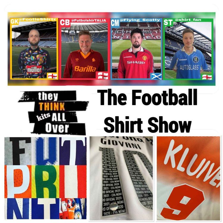 cover art for Episode 30 - Futprint & The Art of Football Shirt Printing