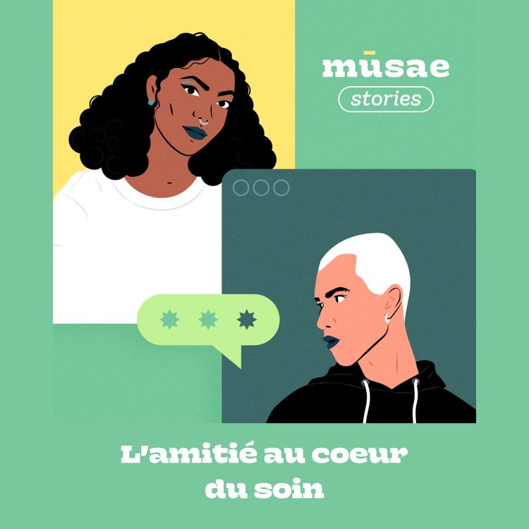 cover art for mūsae stories : l'amitié au coeur du soin
