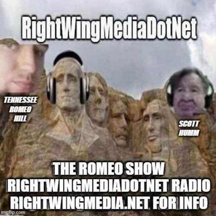 cover art for The Romeo Show and RightWingMediaDotNet Radio Sign Off