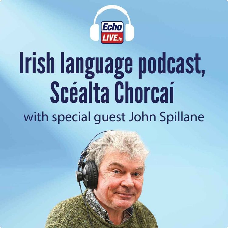 cover art for Scéalta Chorcaí. San eagrán speisíalta seo le h-aghaidh Seachtain na Gaeilge, labhraímíd leis an amhránaí Chorcaíoch, John Spillane