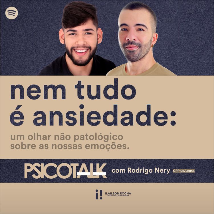 cover art for EP20: Nem tudo é ansiedade: um olhar não patológico sobre as nossas emoções