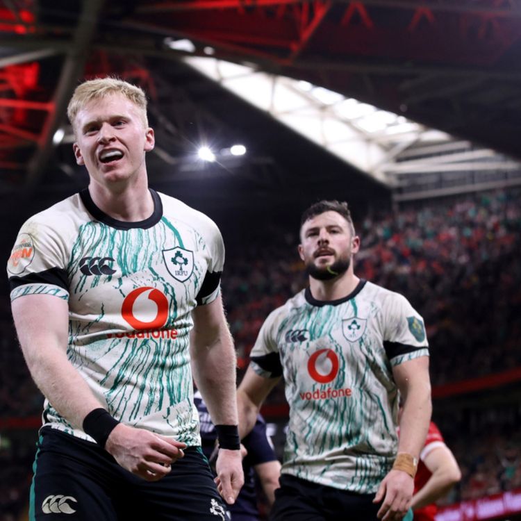 cover art for Irish Examiner Rugby Podcast: Ireland win in Cardiff 