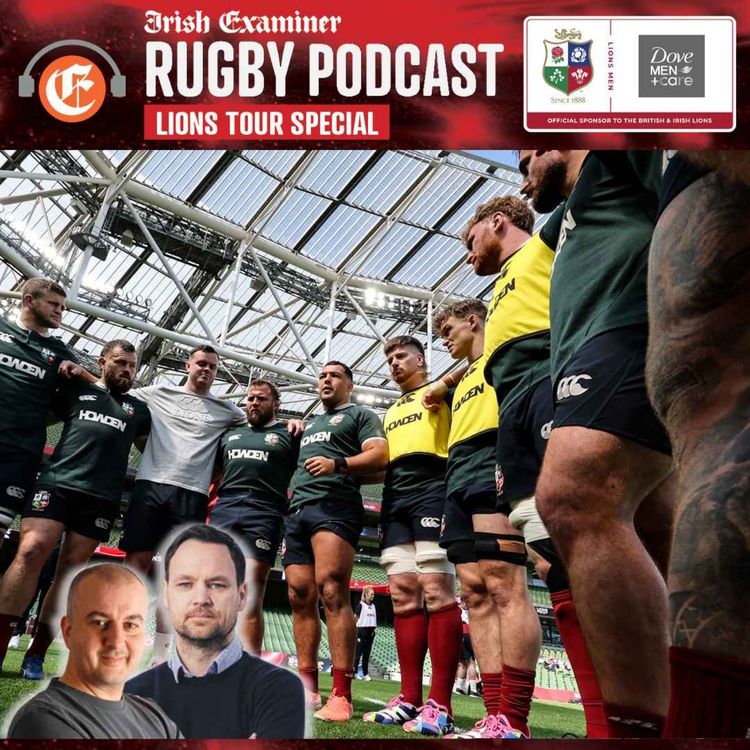 cover art for Lions Tour Special: Will we see Ireland in red or something different?