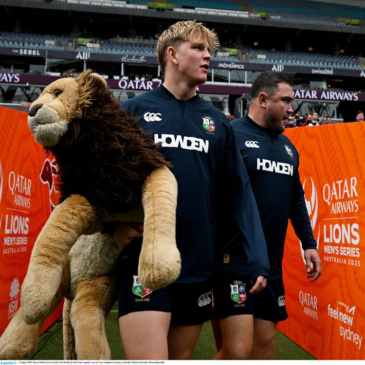 cover art for Lions Tour Special: Wallabies' complaints and Farrell shows his hand for final Test