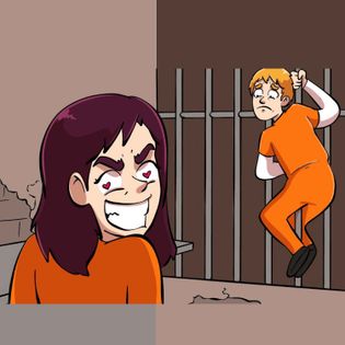 I Got Stuck In Jail Cell With My Crush For YEARS - Story Time Animated ...