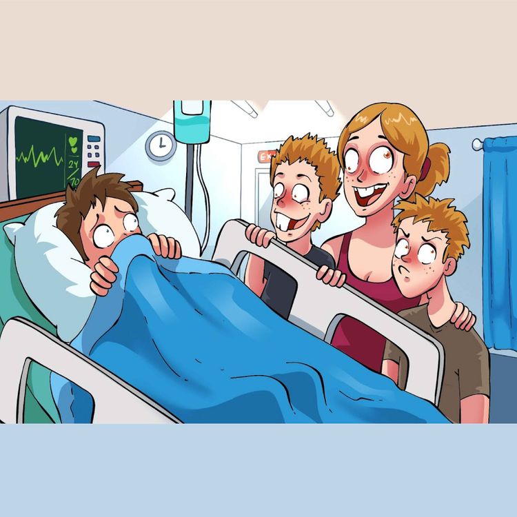 cover art for I woke up from a coma with a new family