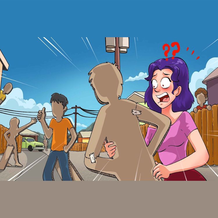 cover art for I Live In A Town Full Of Fake People