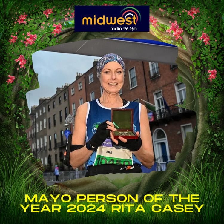 cover art for Mayo Person of the year 2024 - Rita Casey