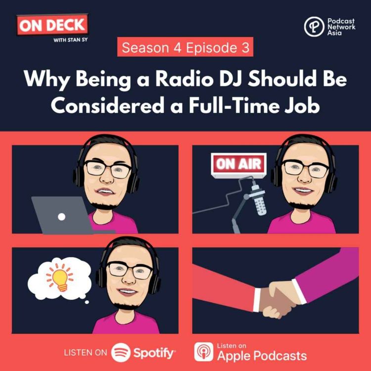 cover art for S4E3: Why Being a Radio DJ Should Be Considered a Full-time Job