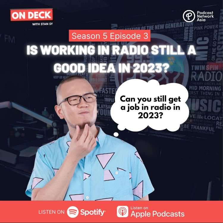 cover art for S5E3: Is Working in Radio Still a Good Idea in 2023?