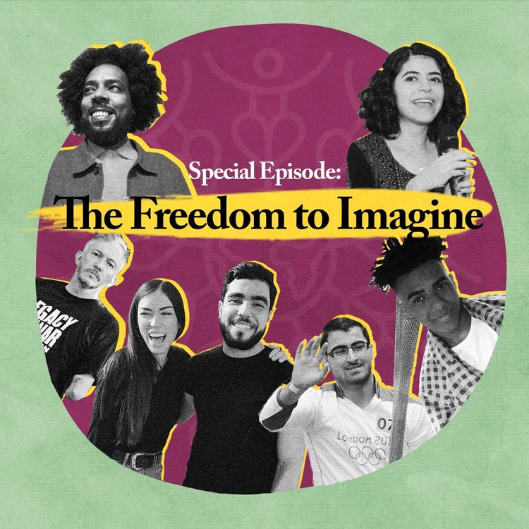 cover art for 35. SPECIAL EPISODE: The Freedom to Imagine, in collaboration with Amnesty International UK