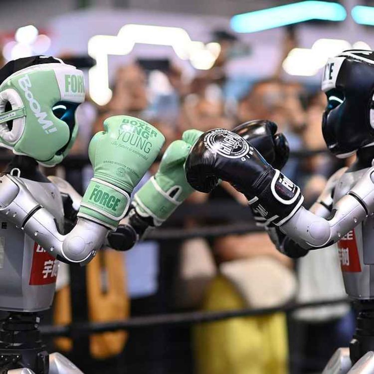 cover art for 2025: the good, the bad, and humanoid robots