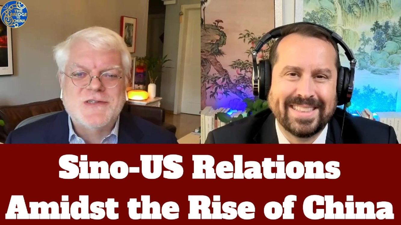 cover art for Sino-US relations amidst the rise of China
