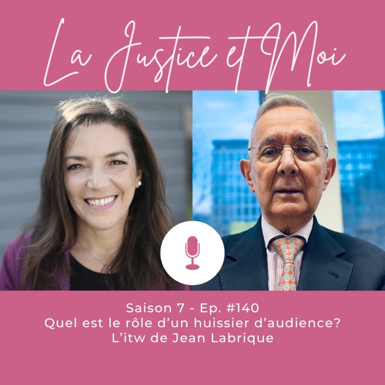 cover art for #140 - Quel est le rôle de l'huissier d'audience ?