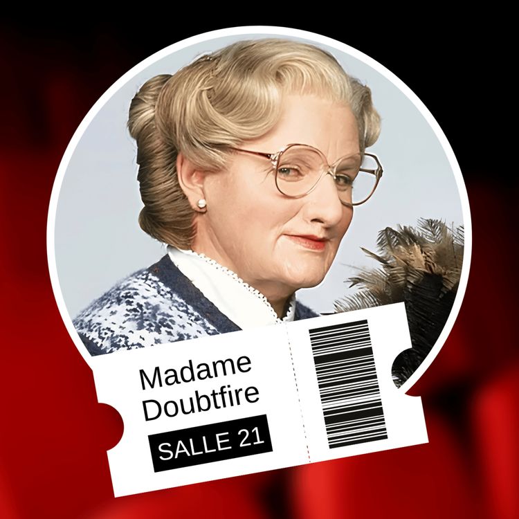 cover art for Madame Doubtfire... ou l'ingérable Robin Williams !