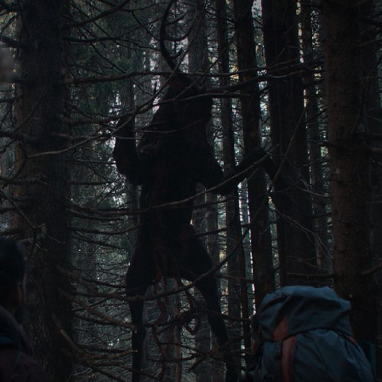 cover art for El crucificado de la cañada (relatos aterradores de bosques)