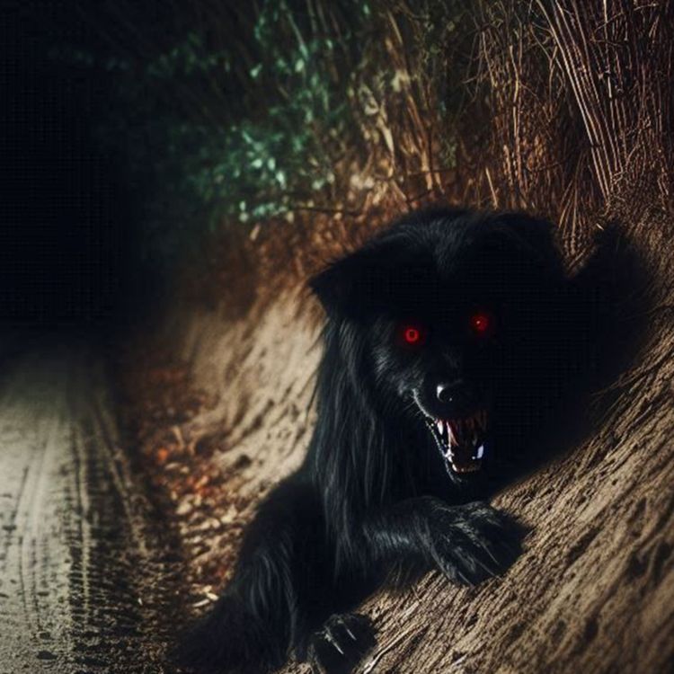 cover art for Un perro de comportamiento extraño, encuentro con el charro negro y más historias aterradoras