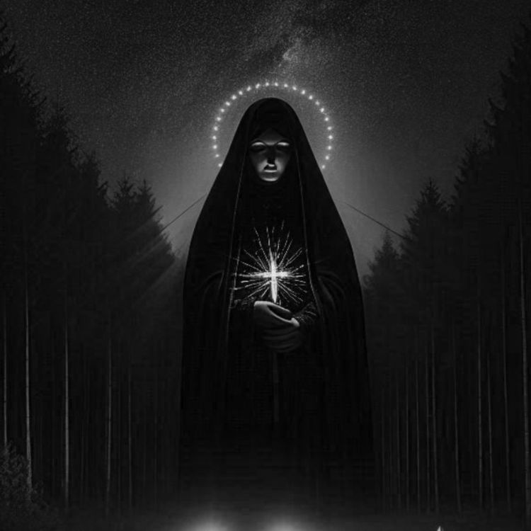 cover art for LA VIRGEN DE OJOS NEGROS (Y más historias de terror)