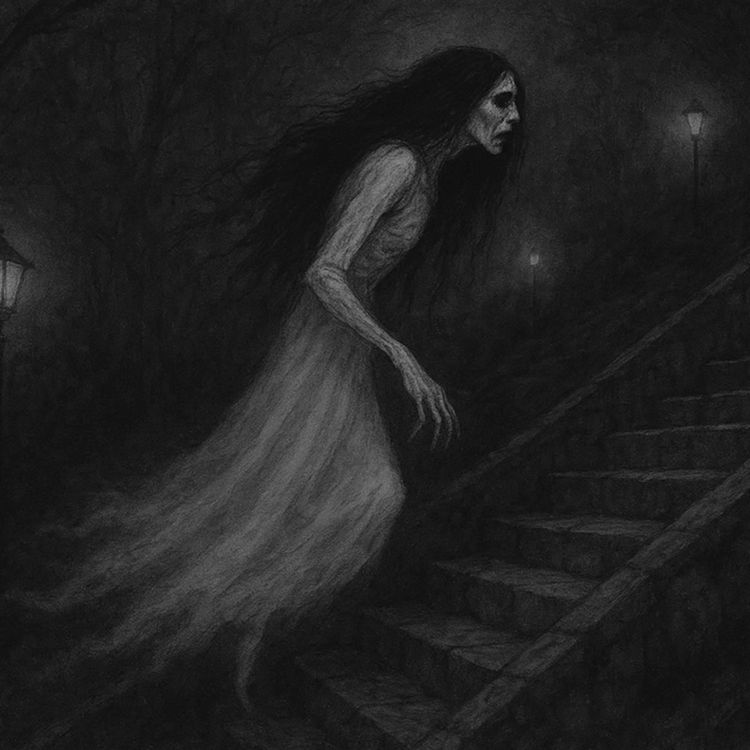cover art for La Llorona y lo que vimos bajo las escaleras | 3 Relatos Reales de Terror