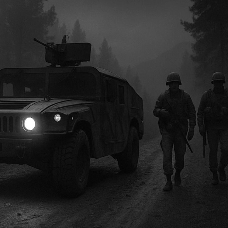 cover art for JAMÁS SIGAS LOS GRITOS EN EL BOSQUE | RELATOS DE TERROR DE MILITARES VOL. 5