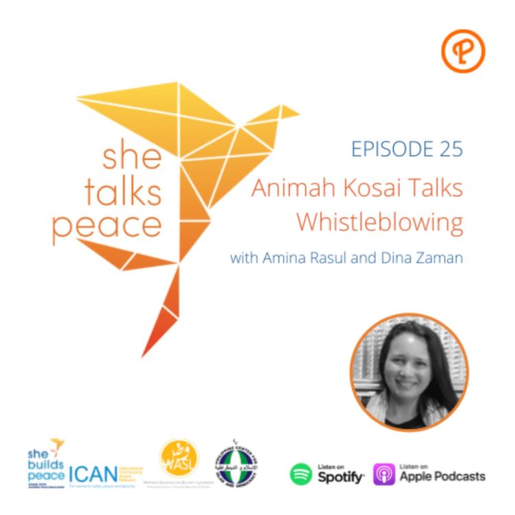 cover art for Ep. 25: Animah Kosai Talks Whistleblowing