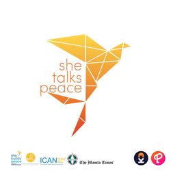 cover art for She Talks Peace