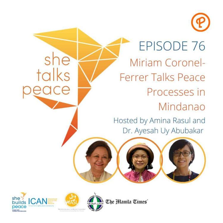 cover art for Ep. 76: Miriam Coronel-Ferrer Talks Peace Processes in Mindanao