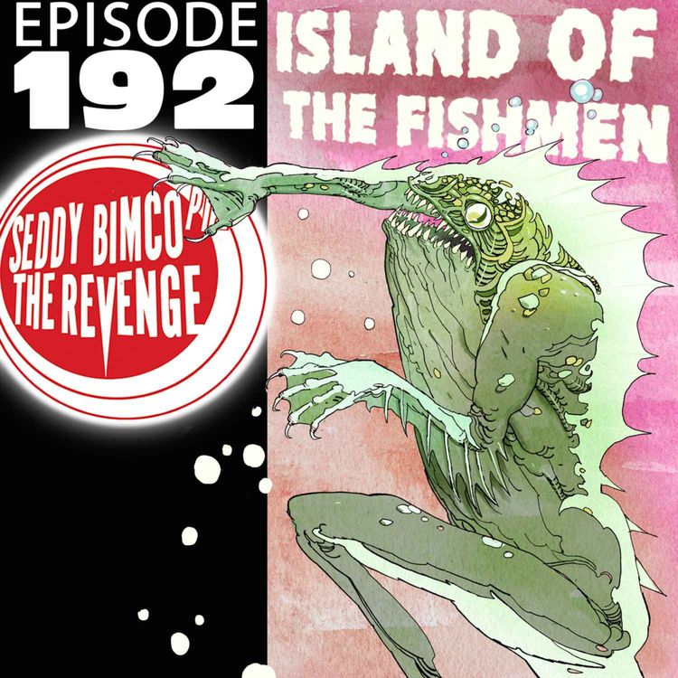cover art for Island of the Fishmen'
