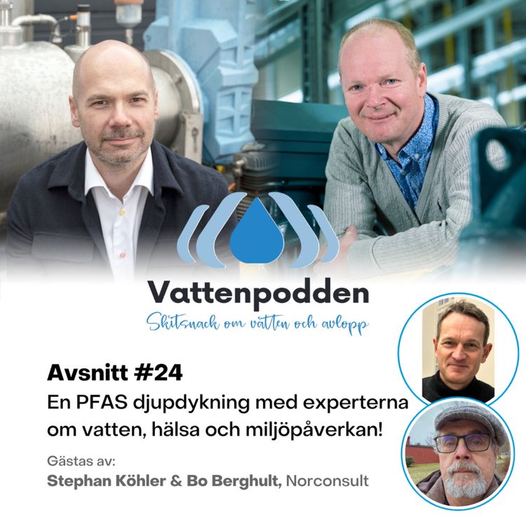 cover art for #24 En PFAS djupdykning med experterna om vatten, hälsa och miljöpåverkan!