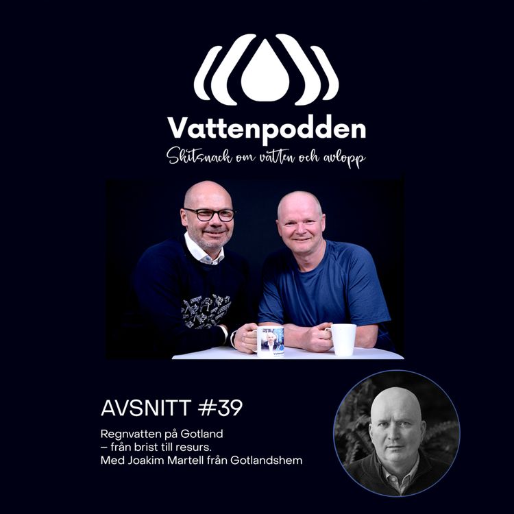 cover art for Avsnitt #39 Regnvatten på Gotland – från brist till resurs