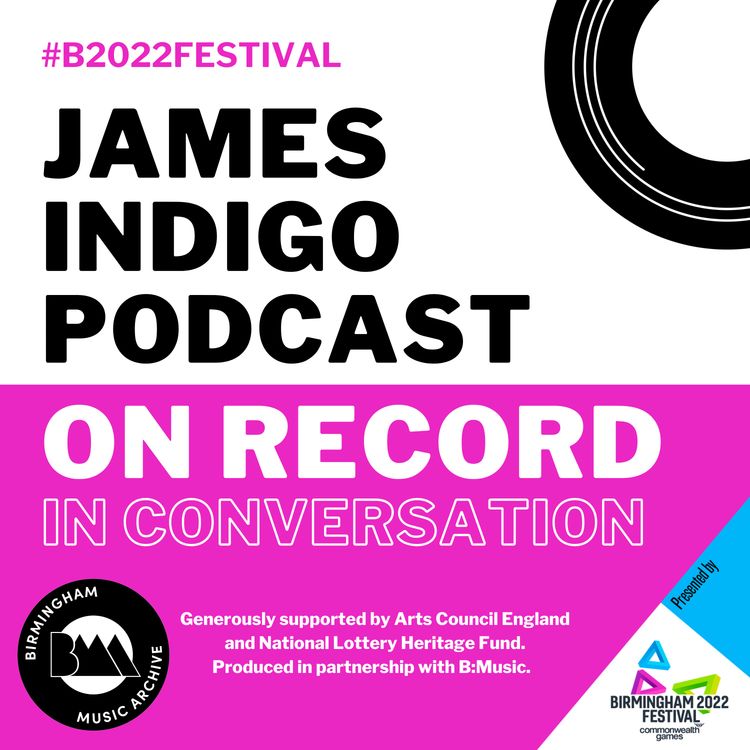 cover art for James Indigo | On Record | In Conversation