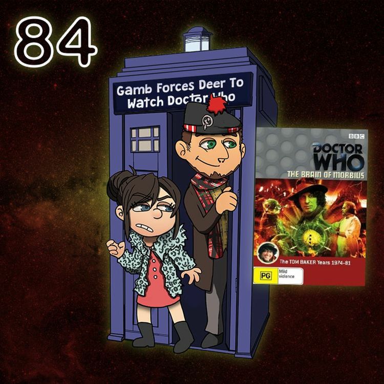 cover art for [E84] FFF To Watch Doctor Who: The Brain Of Morbius