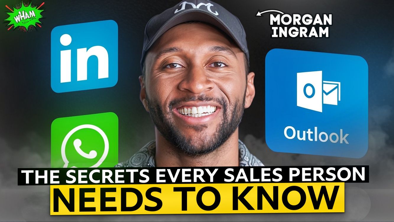 cover art for The hidden secrets of sales you should know | Morgan J Ingram | Ep 121