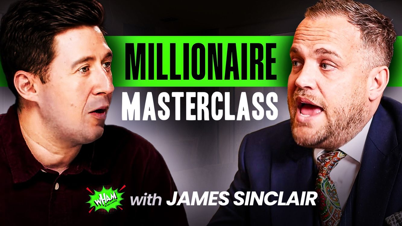 cover art for How to earn your first million - James Sinclair reveals all