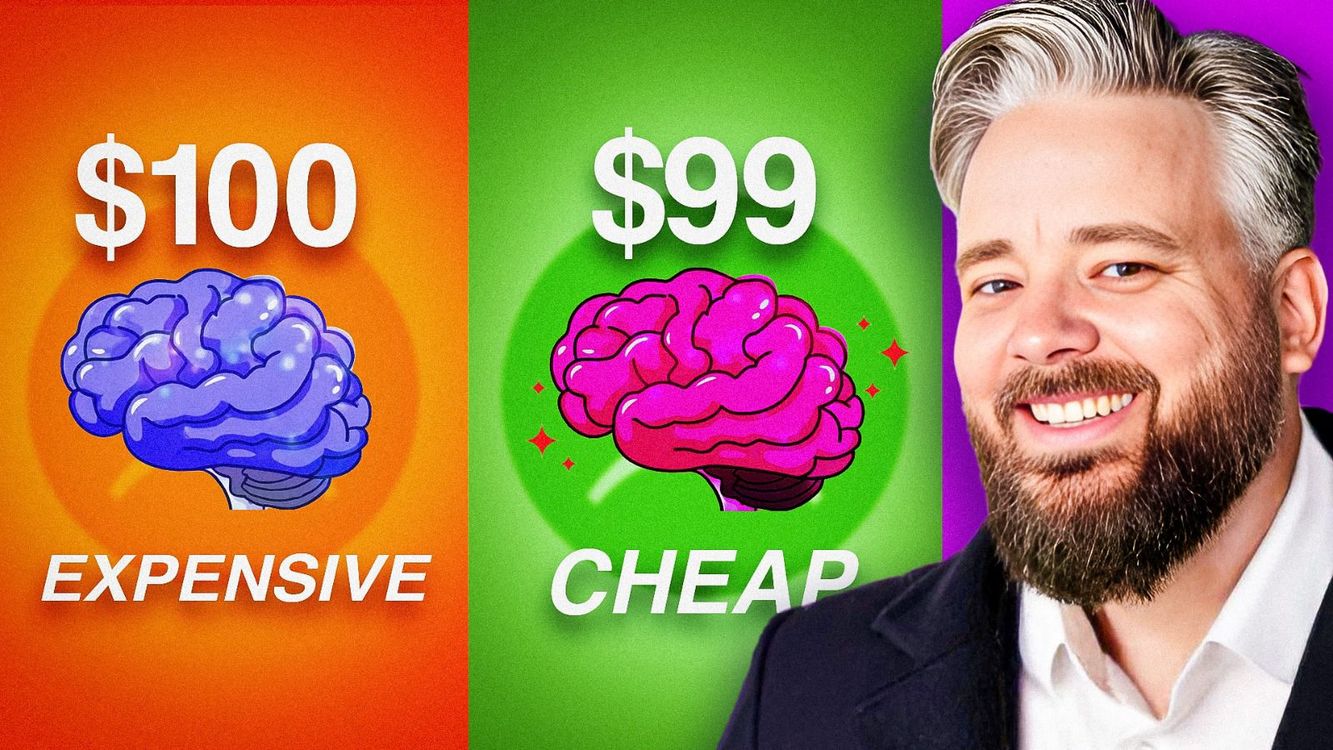 cover art for Neuroscientist reveals pricing hack to get more customers -Martijn Den Otter