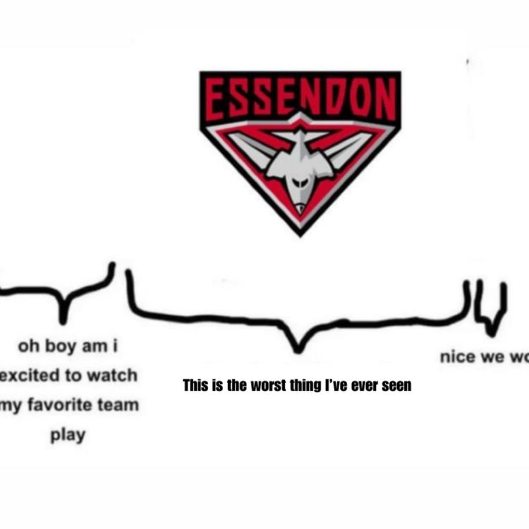 cover art for YUCK. Essendon vs. North Melbourne Review