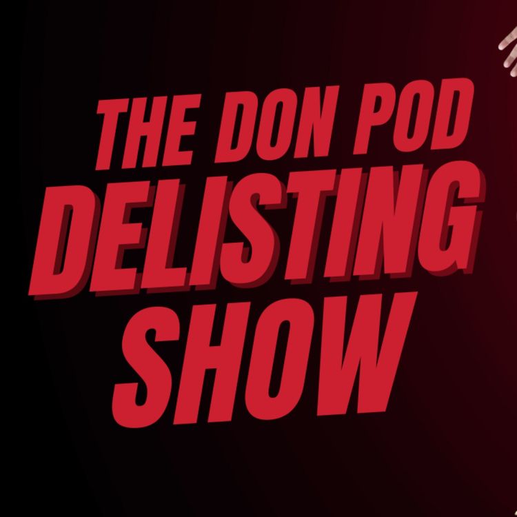 cover art for The Delisting Show