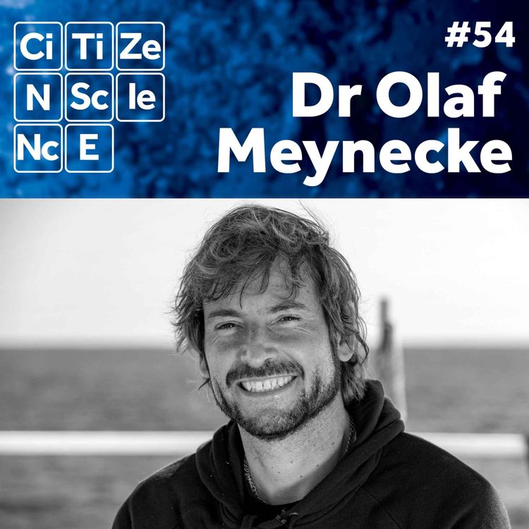 cover art for #054 - Dr Olaf Meynecke | Humpback Whale Research | Humpbacks & High-Rises